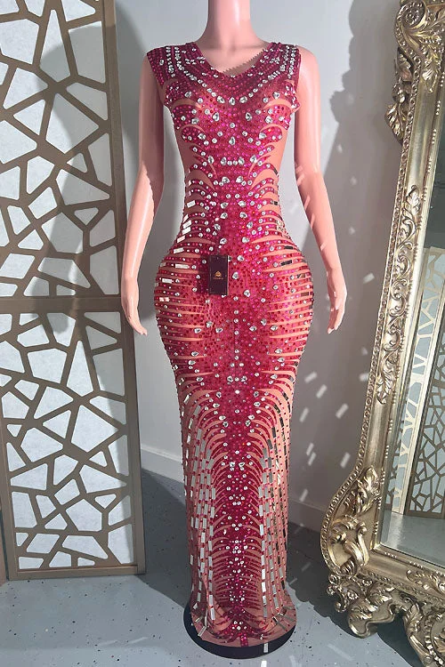 Stay Ahead In Style Lavinia Diamante Dress