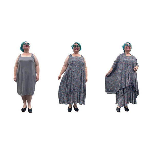 Boho - Chic Festival - Ready Style Helena Dress and Duster Silk Sets
