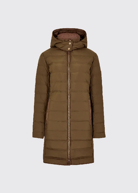 Timeless Women's Clothing Ballybrophy Quilted Jacket - Bronze