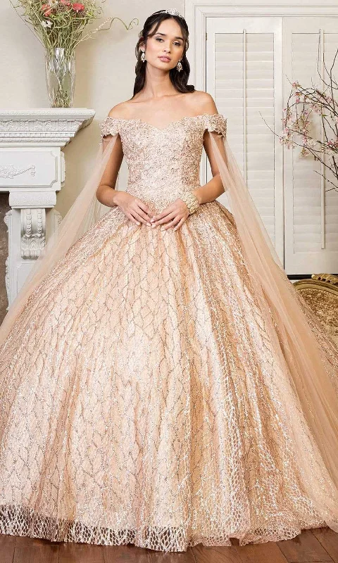 Women's Clothes Elizabeth K GL1926 - Off Shoulder Prom Ballgown