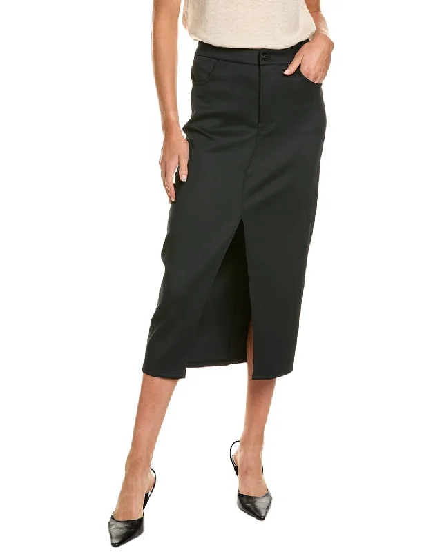 Women's Comfortable Lounge Attire HUDSON Jeans Ponte Midi Skirt