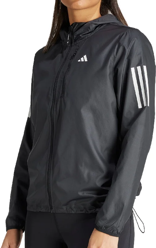 Vintage Clothing For Women adidas Own The Run Womens Running Jacket - Black