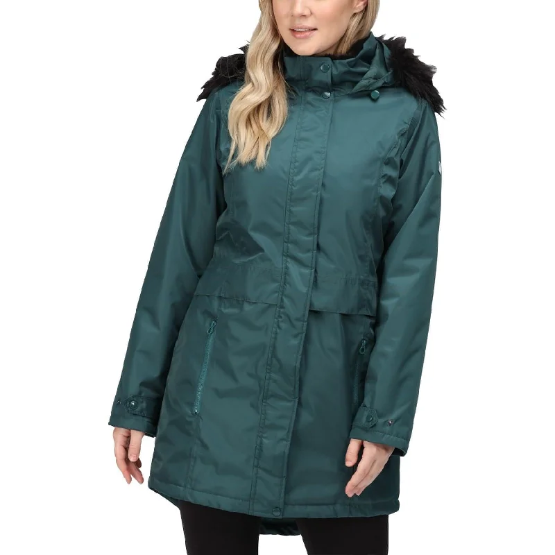 Clothing Store Regatta Lexis Waterproof Insulated Womens Parka Jacket - Green