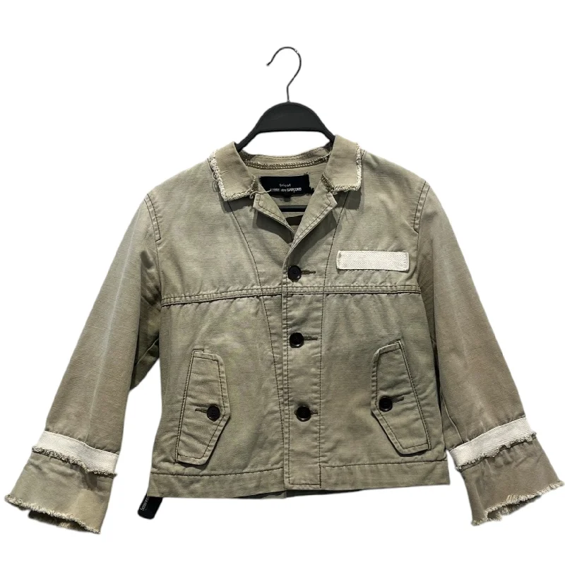 Best Online Clothing Boutiques tricot COMME des GARCONS/Denim Jkt/S/Cotton/GRN/Distressed