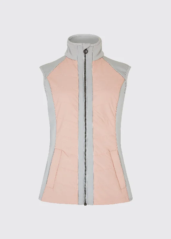 Plus Size Women's Fashion and Clothing Foyle Gilet - Dusty Pink - Size EU 36