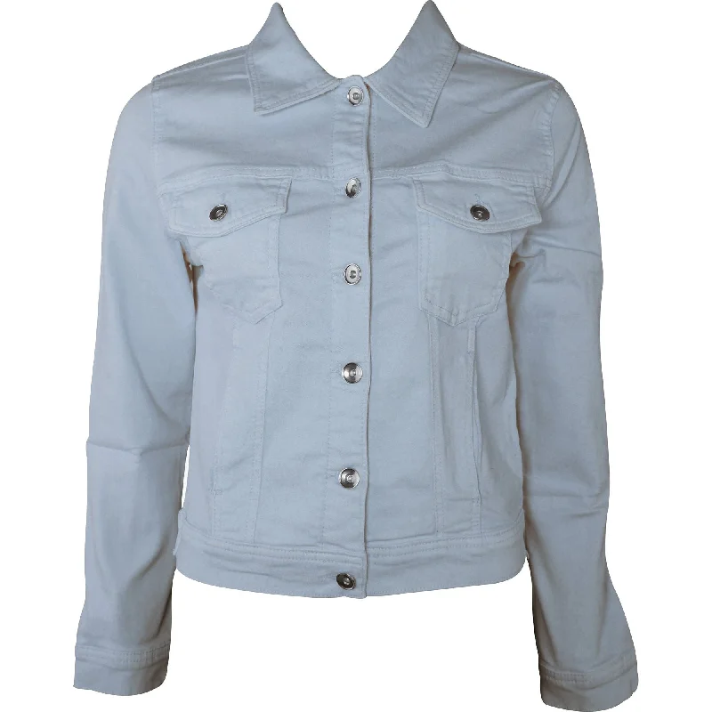 Women's Fashionable Clothing Sets Amara Reya AR Feather Womens Denim Jacket - Blue