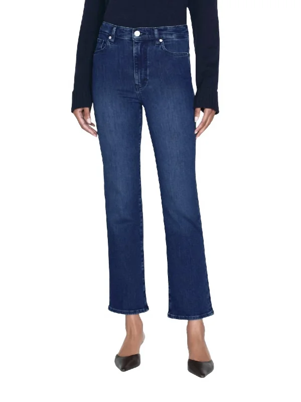 Women's Clothing Sale Le Sleek Straight Jean In Thunderstorm