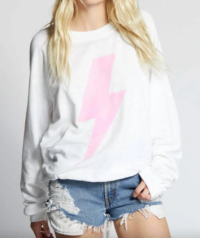 Best Online Clothing Boutiques Ac/dc Bolt Rock Out Sweatshirt In White