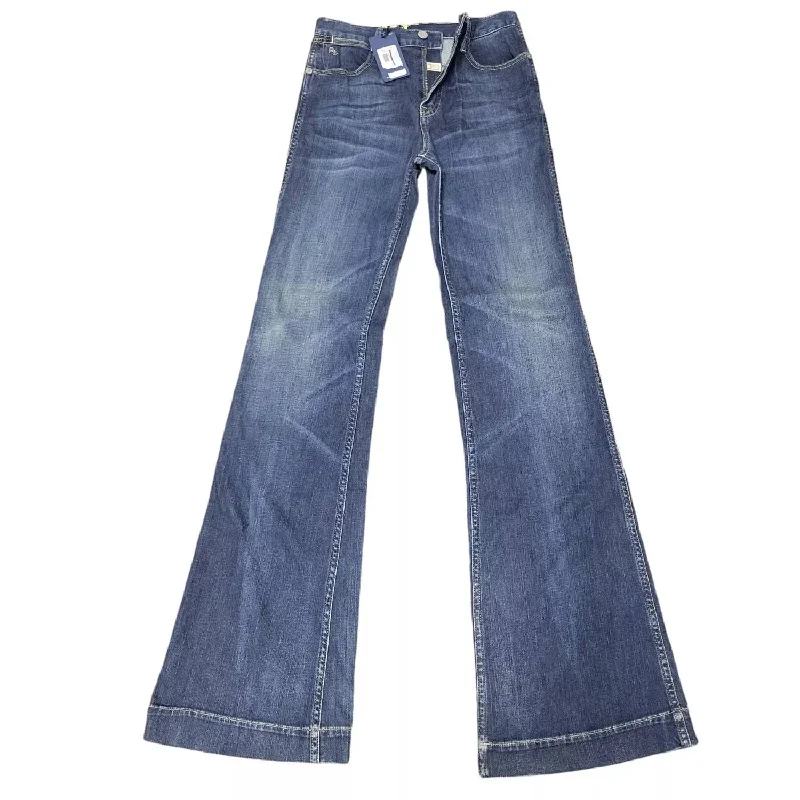 Clothes Of Woman Women's Proprietor High Rise Flare Jean In Blue