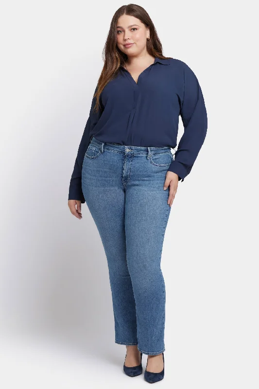 Women's Evening Wear Marilyn Straight Jeans In Plus Size  - Heyburn