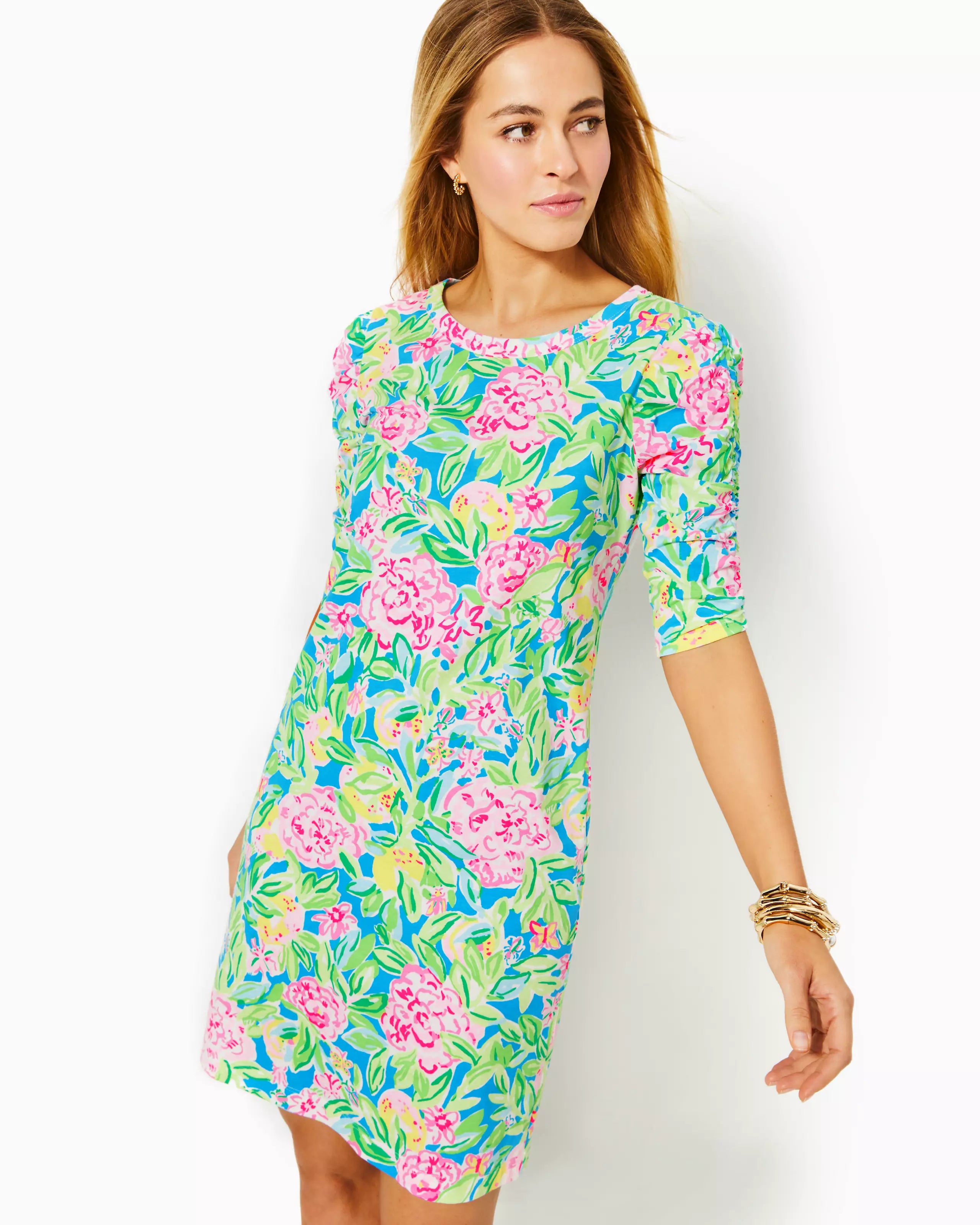 Clothing Sales Lilly Pulitzer Women's Belden T-Shirt Dress - Multi Grove Garden