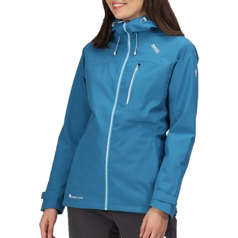 Minimalist Women's Fashion Clothing Regatta Britedale Womens Waterproof Jacket - Blue