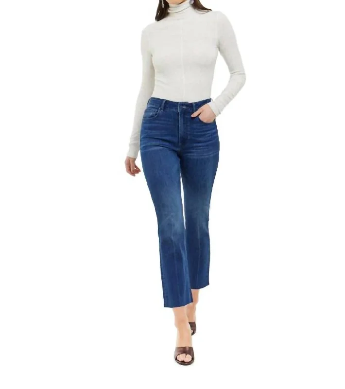 Vintage Clothing For Women Linden Cropped Jeans In Blue Note