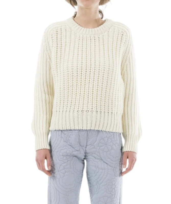 Everyday Women's Fashion Trends Deanna Sweater In Off White