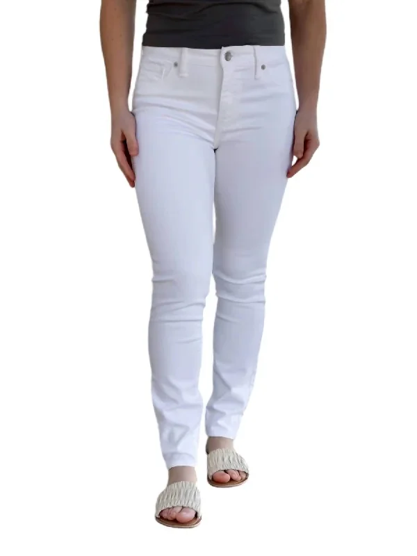 Boutique Dress Online Ava Low Rise Skinny Jeans In White