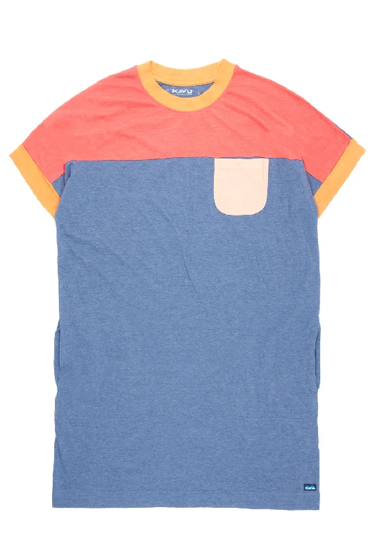 Women's Casual Wear Clothes KAVU Women's Cut Back T-Shirt Dress - Fruit Mix