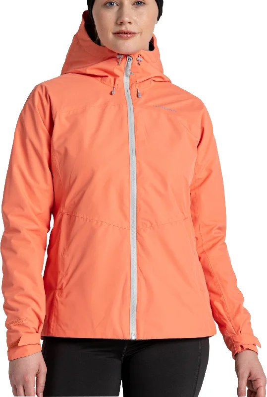 Online Clothing Boutiques Craghoppers Loretta Womens Waterproof Jacket - Orange