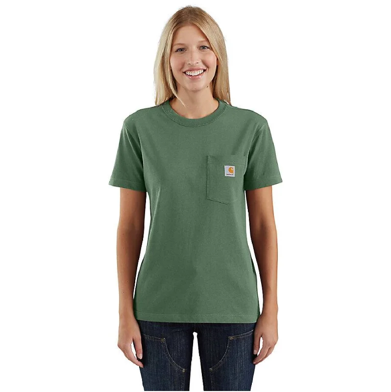 Flash Discount Carhartt Women's Short Sleeve Pocket T-Shirt_Frosted Balsam