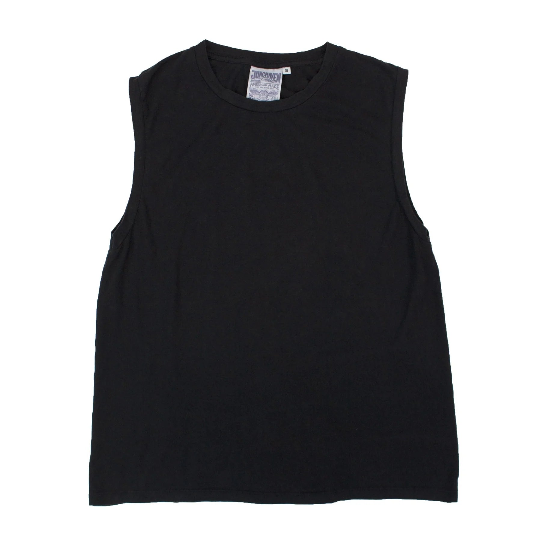 Women's Formal Clothes Black Malibu Muscle Tee