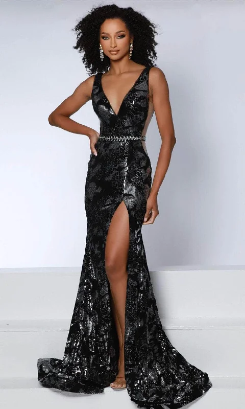 Women Wear Boutique Johnathan Kayne 2919 - Sequin Sleeveless Gown